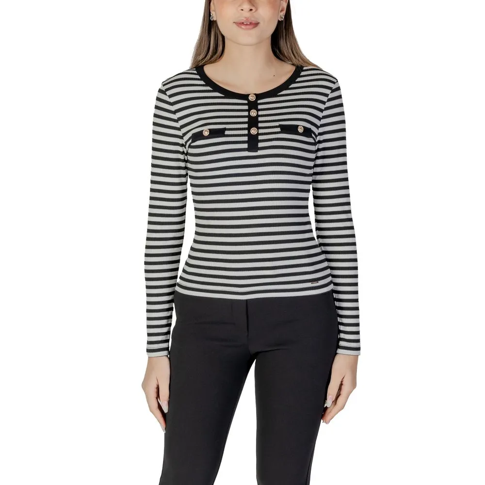 Morgan De Toi Women's White Recycled Polyester Tops & T-Shirt
