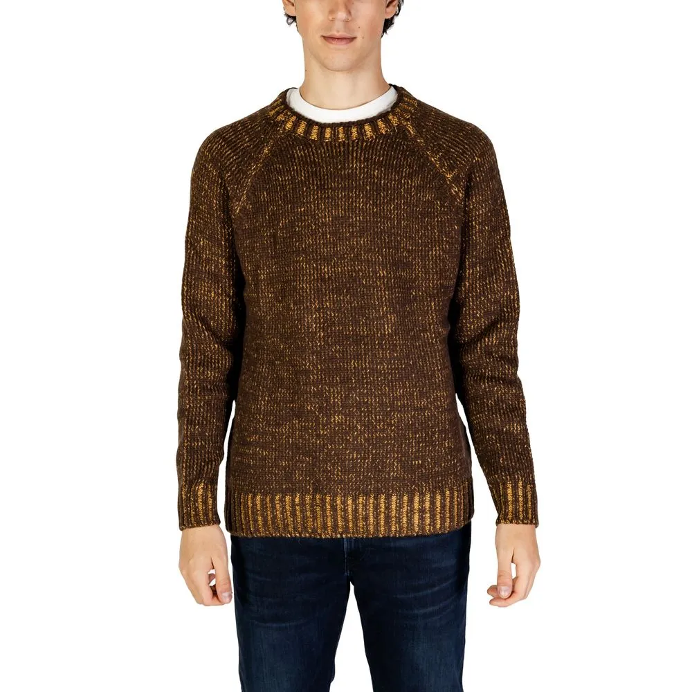 Hydra Clothing Men's Yellow Acrylic Sweater