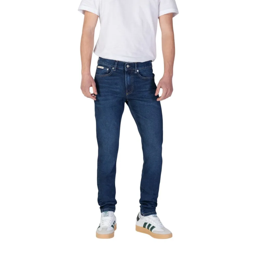 Calvin Klein Jeans Men's Blue Organic Cotton Jeans & Pant