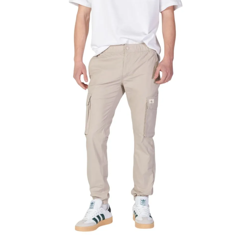Calvin Klein Jeans Men's Gray Organic Cotton Jeans & Pant
