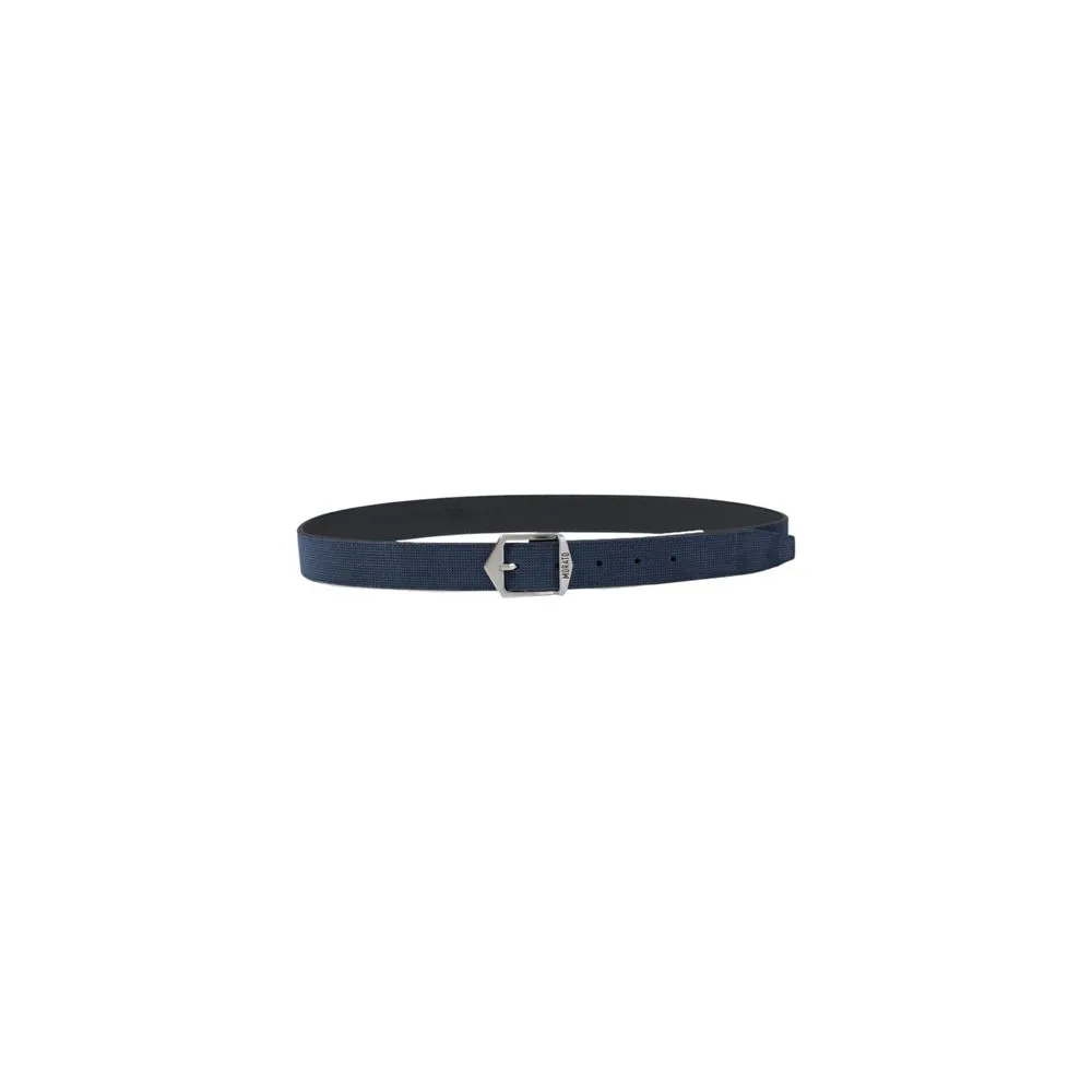 Antony Morato Men's Blue Leather Belt