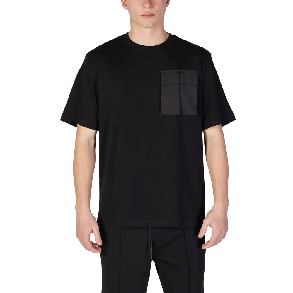 Antony Morato Men's Black Cotton T-Shirt