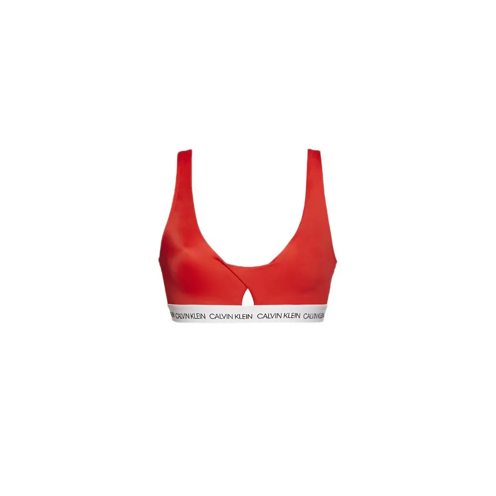 Calvin Klein Jeans Women's Red Polyamide Swimwear