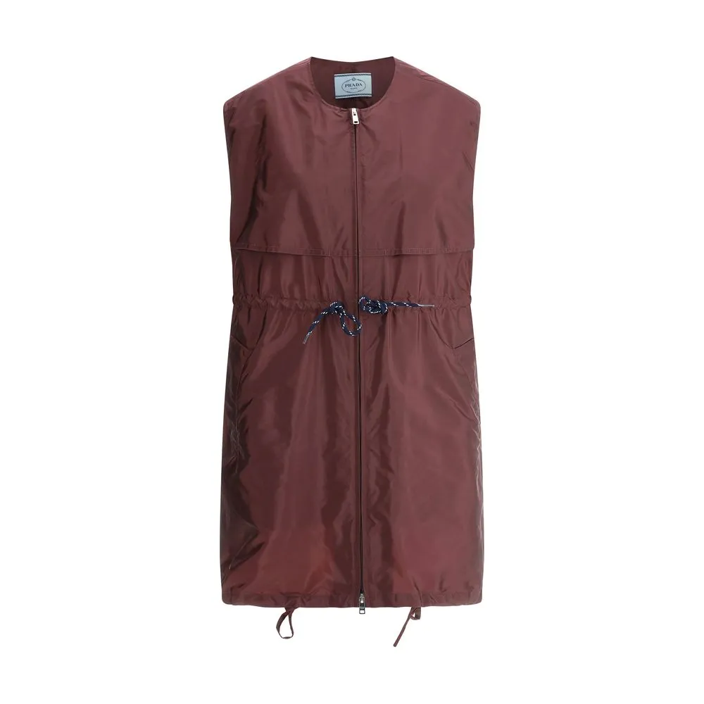 Prada Women's Waterproof Vest Jacket