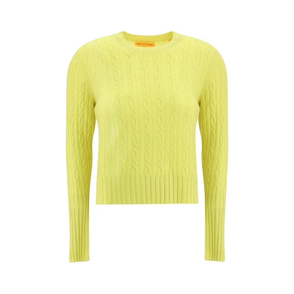 Guest in Residence Women's Cashmere Braided Sweater