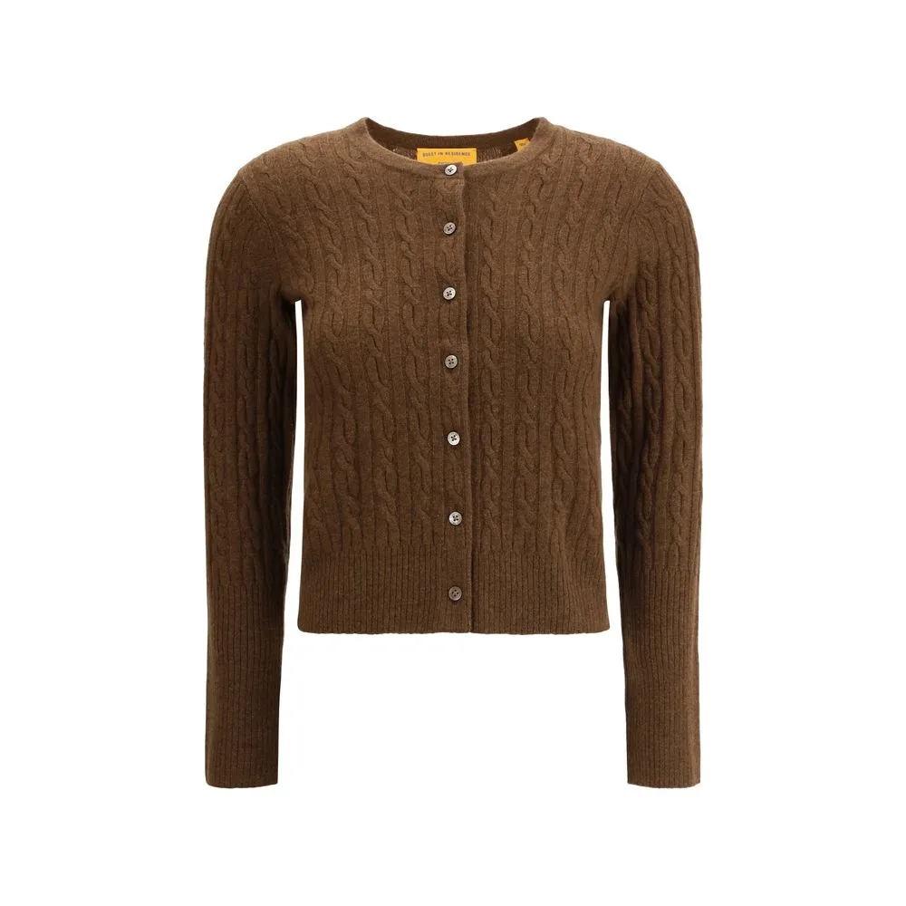 Guest in Residence Women's Cashmere cable-knit Cardigan