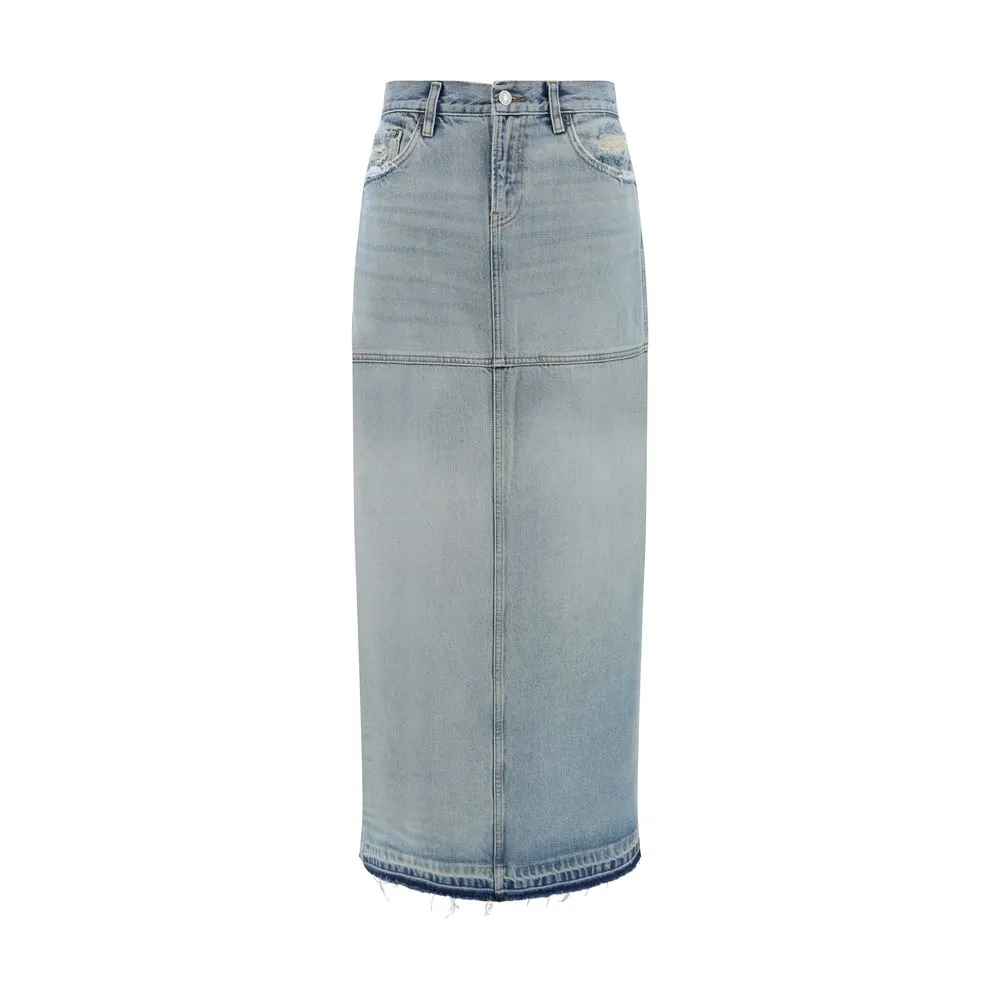 RE/DONE Women's Denim Skirt
