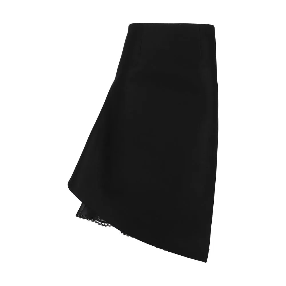 Sacai Women's Melton Skirt