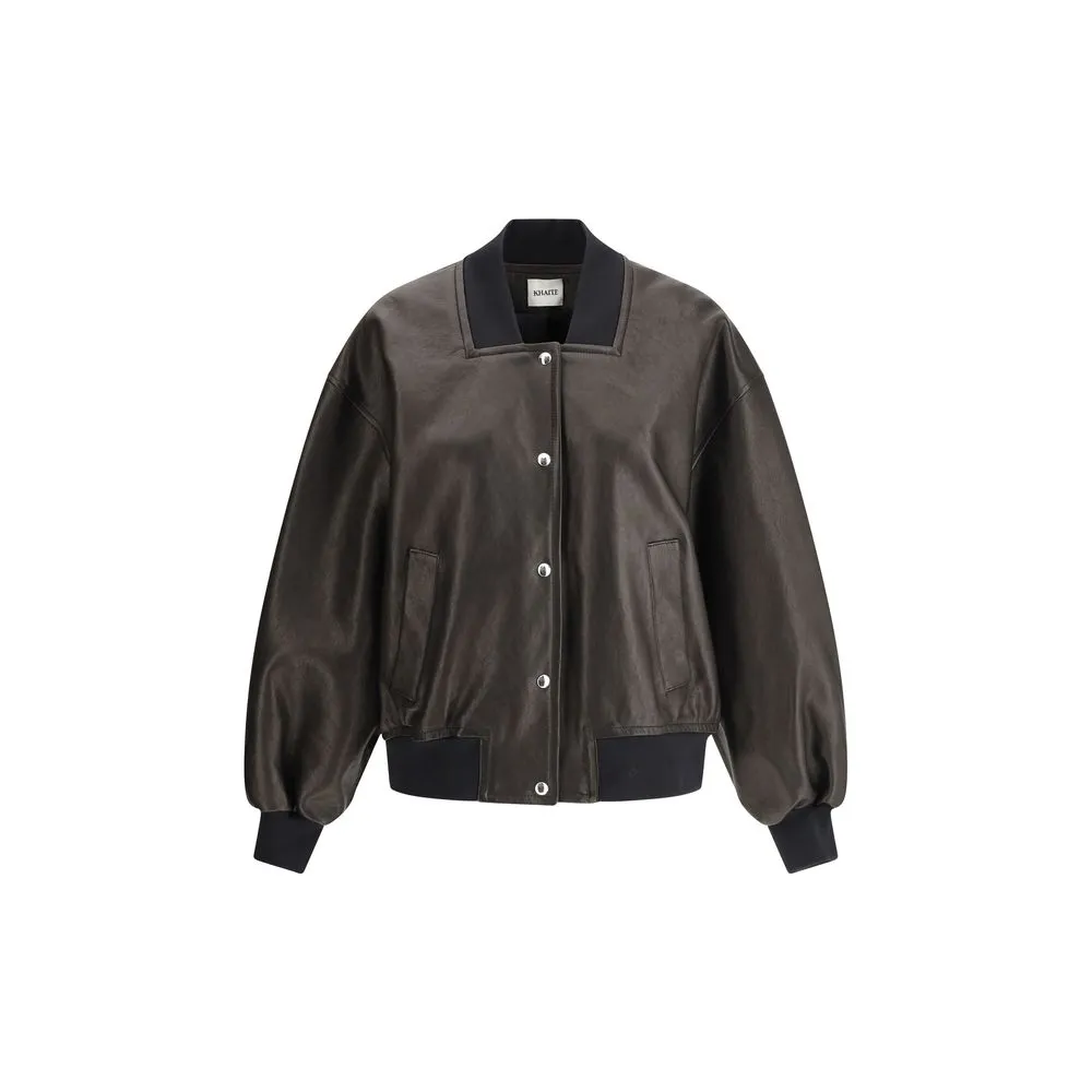 Khaite Women's Spence Leather Jacket