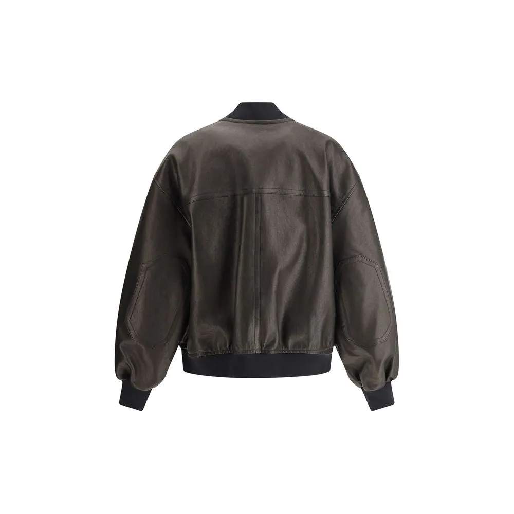 Khaite Women's Spence Leather Jacket