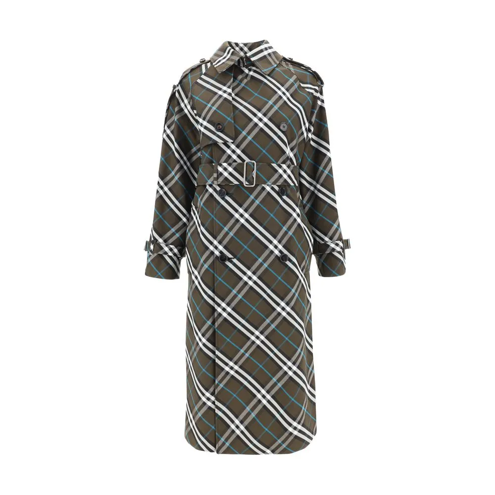 Burberry Women's Breasted Trench Jacket
