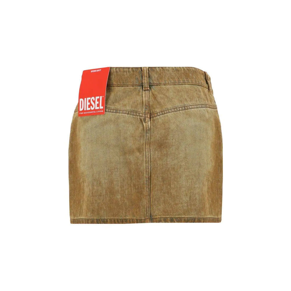 Diesel Women's Denim Mini Skirt