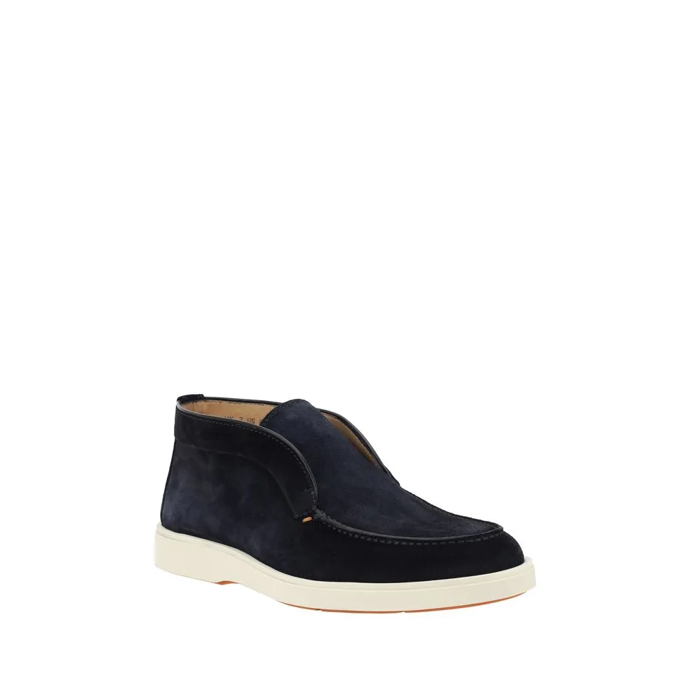 Santoni Men's Suede Loafers