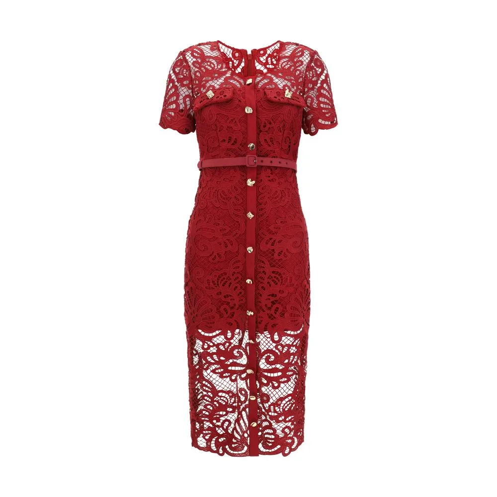 Self-Portrait Women's Midi Dress