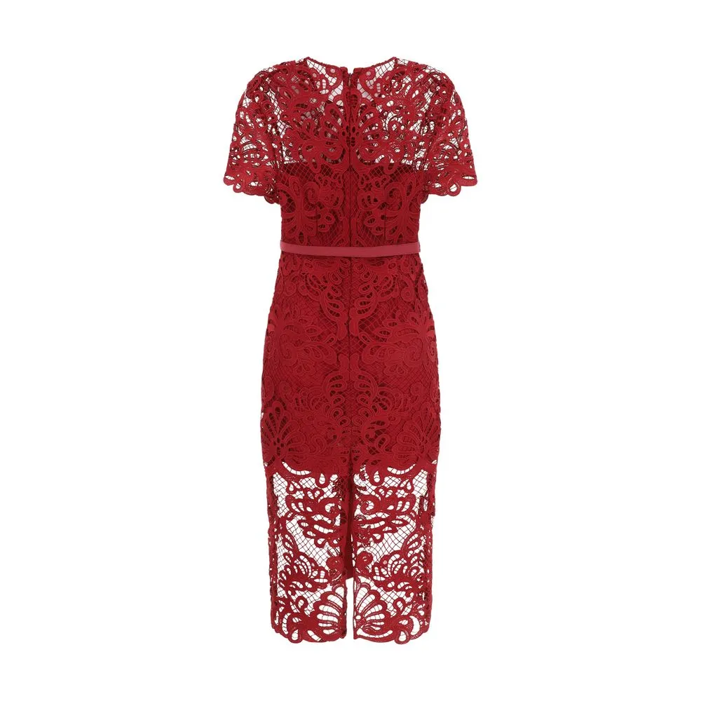 Self-Portrait Women's Midi Dress