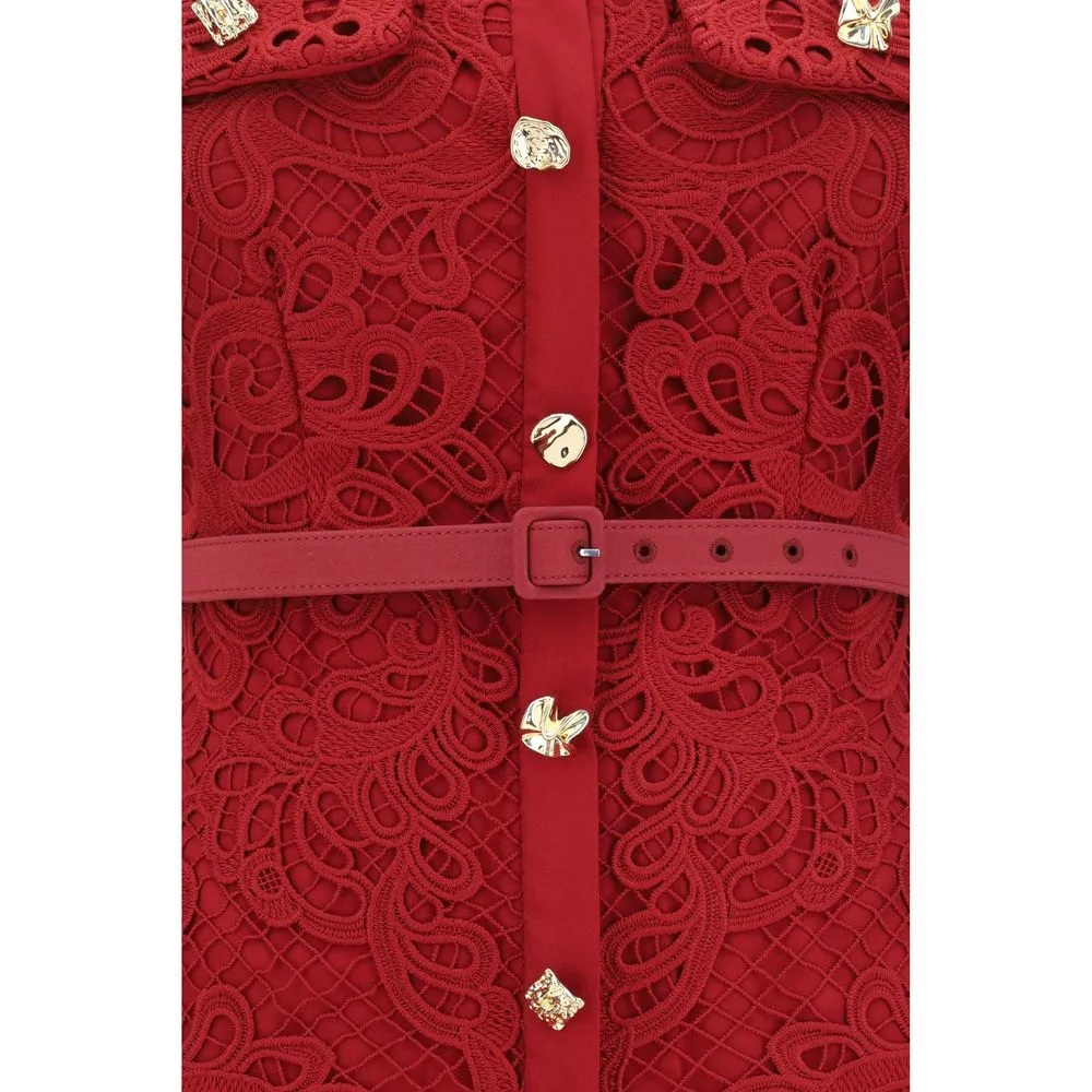 Self-Portrait Women's Midi Dress