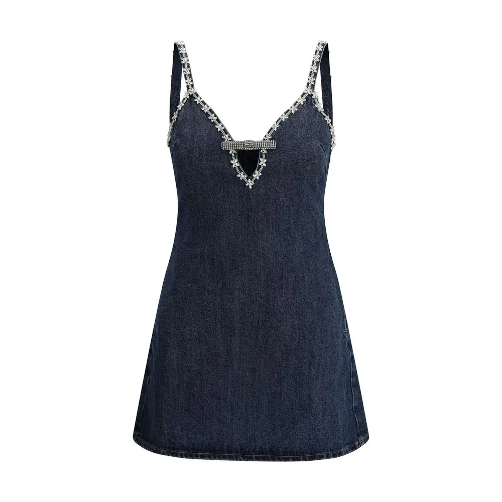 Self-Portrait Women's Denim Mini Dress