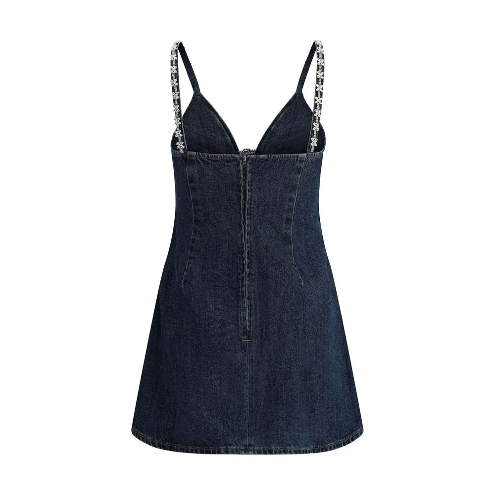 Self-Portrait Women's Denim Mini Dress