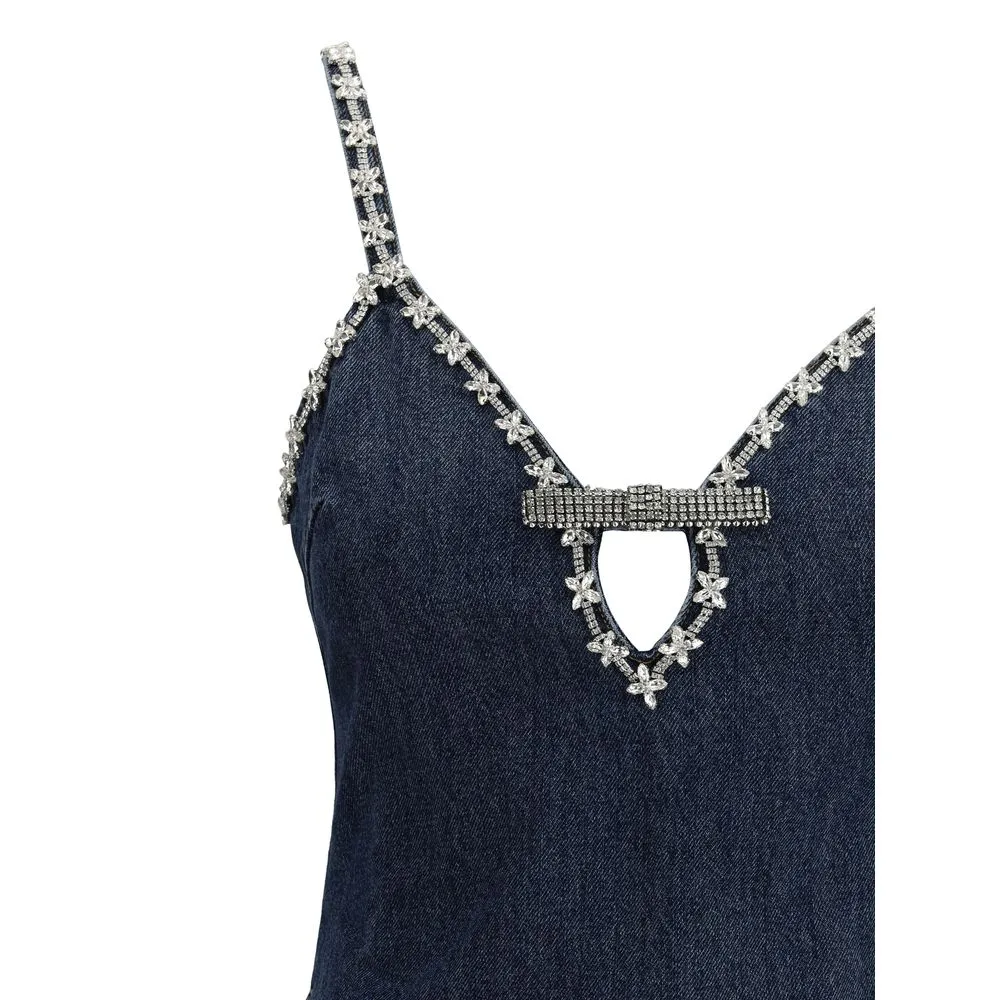 Self-Portrait Women's Denim Mini Dress