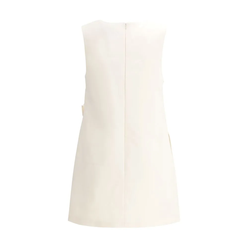 Self-Portrait Women's 3D Flower Mini Dress