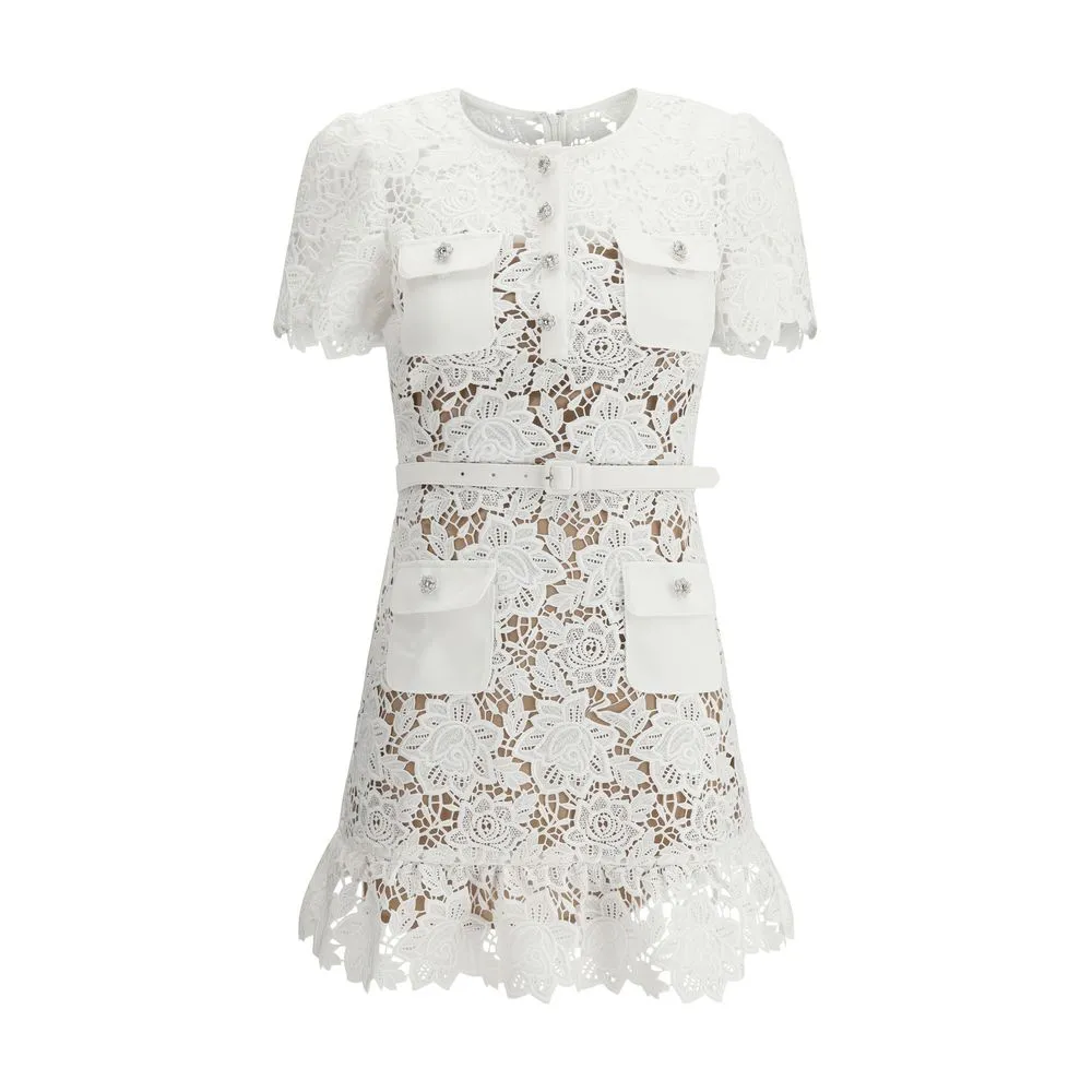 Self-Portrait Women's Lace Mini Dress