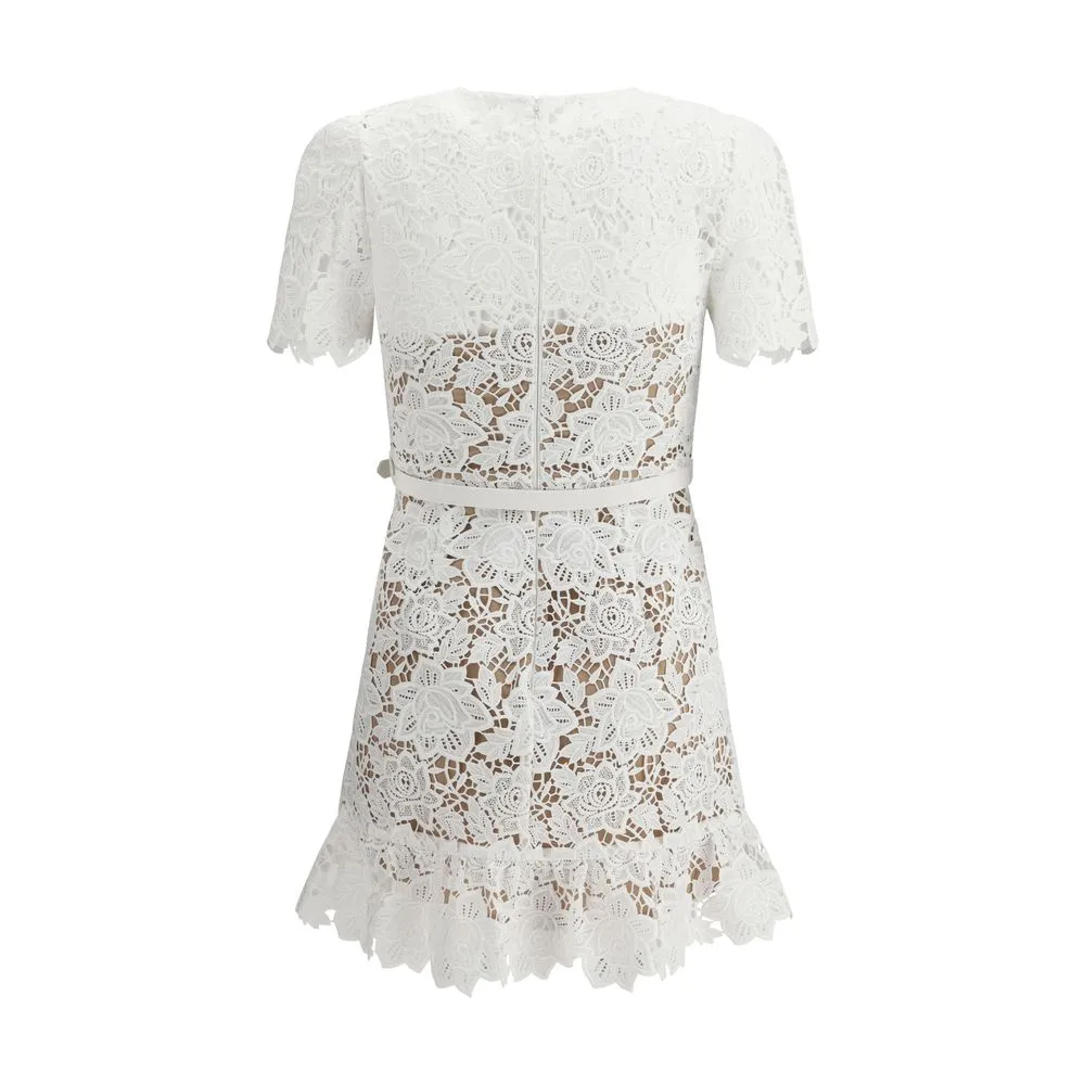 Self-Portrait Women's Lace Mini Dress
