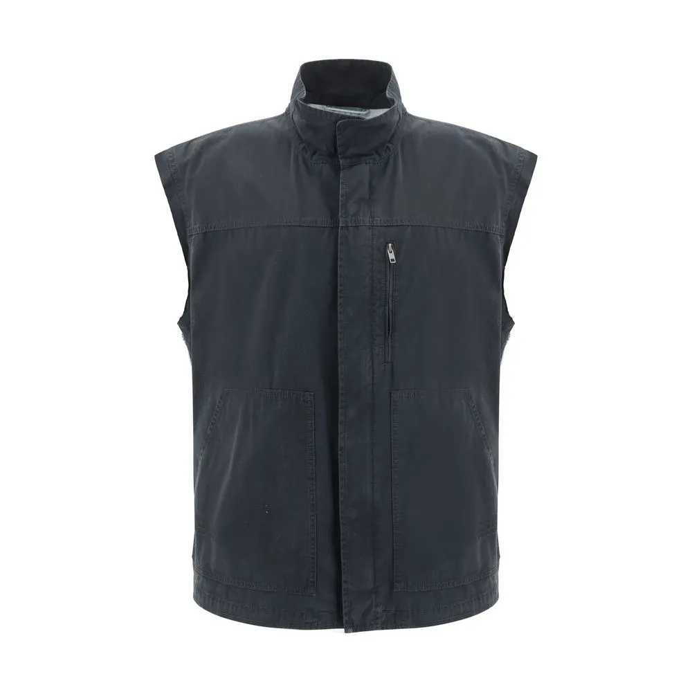 MM6 Men's Double Woven Vest