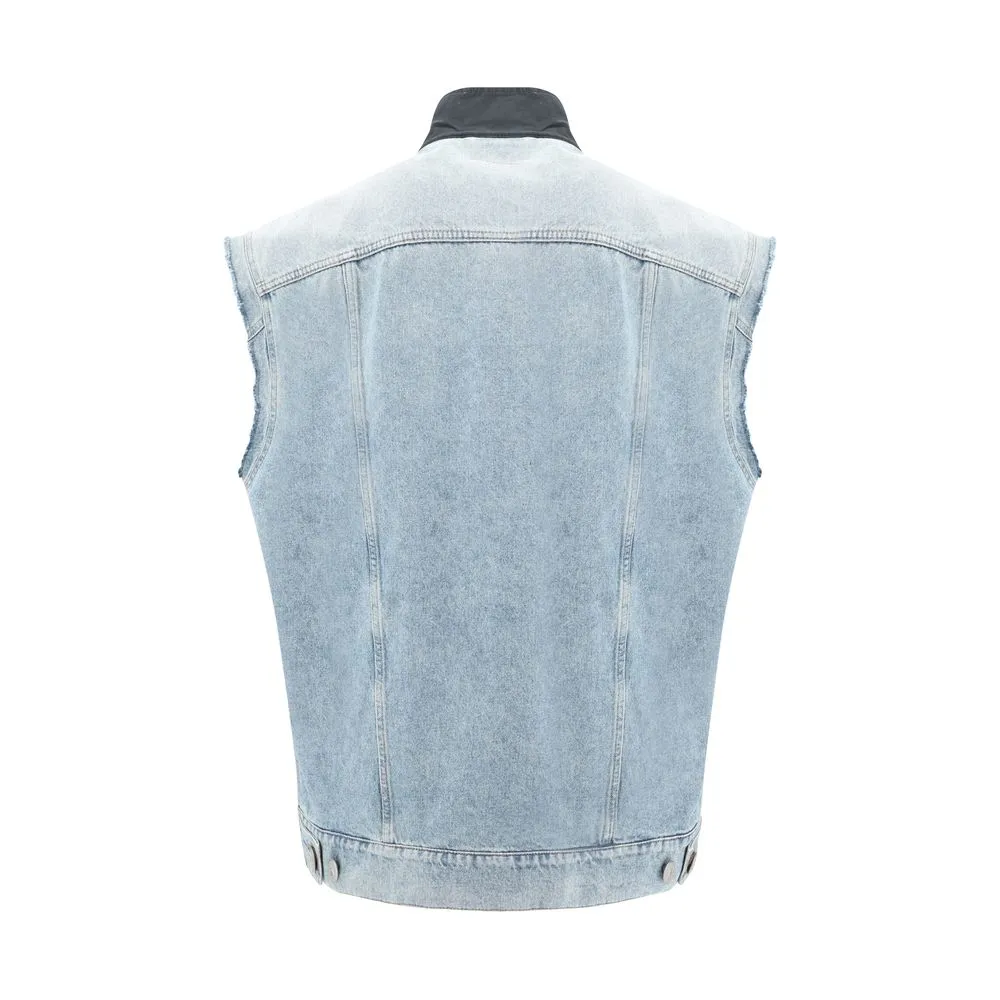 MM6 Men's Double Woven Vest