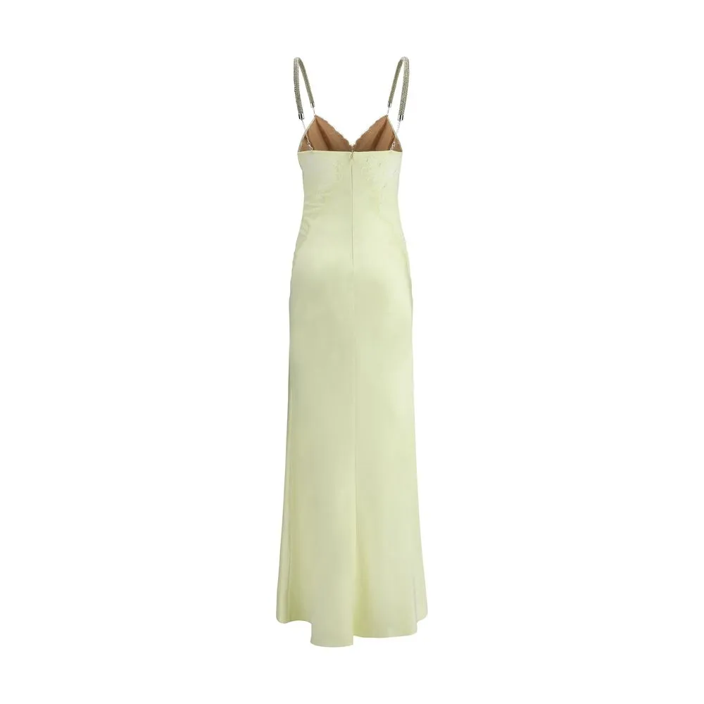 Self-Portrait Women's Satin Long Dres