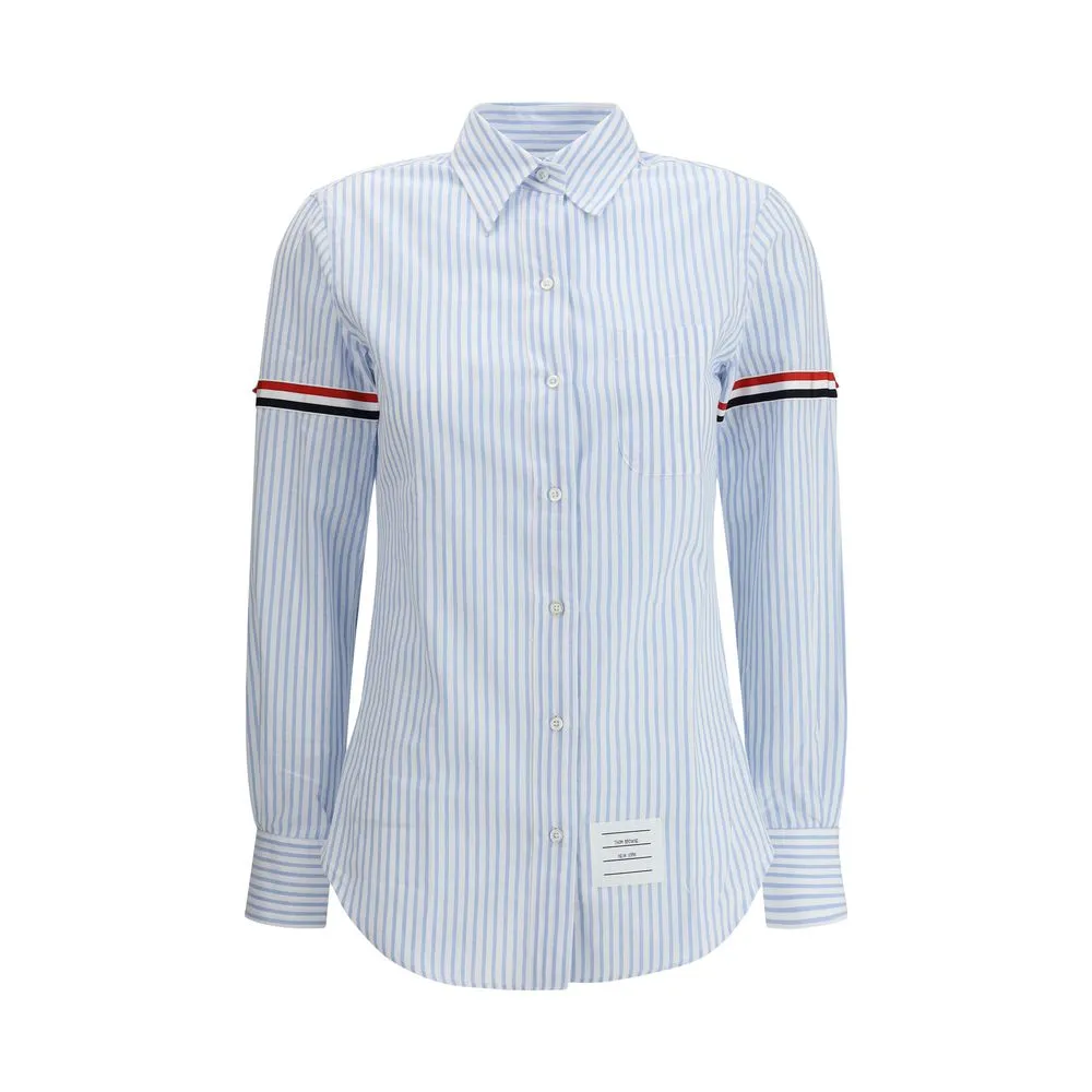 Thom Browne Women's Striped Shirt with colored bands