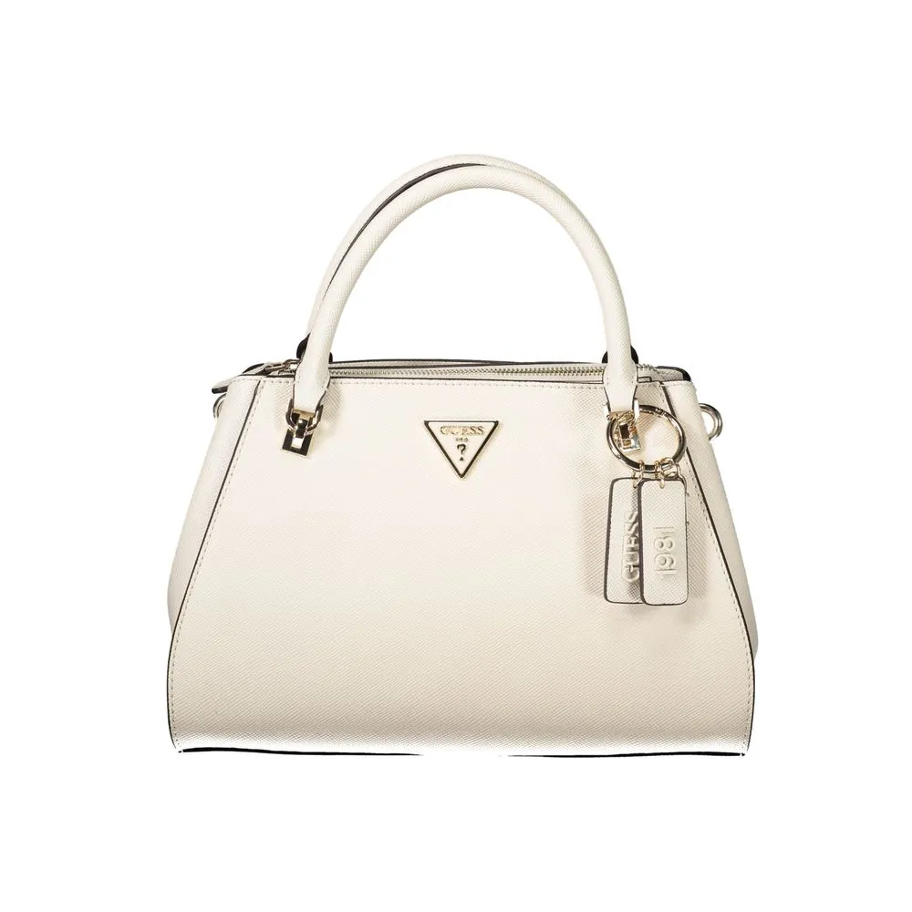 Guess Jeans Beige Polyethylene Women Handbag