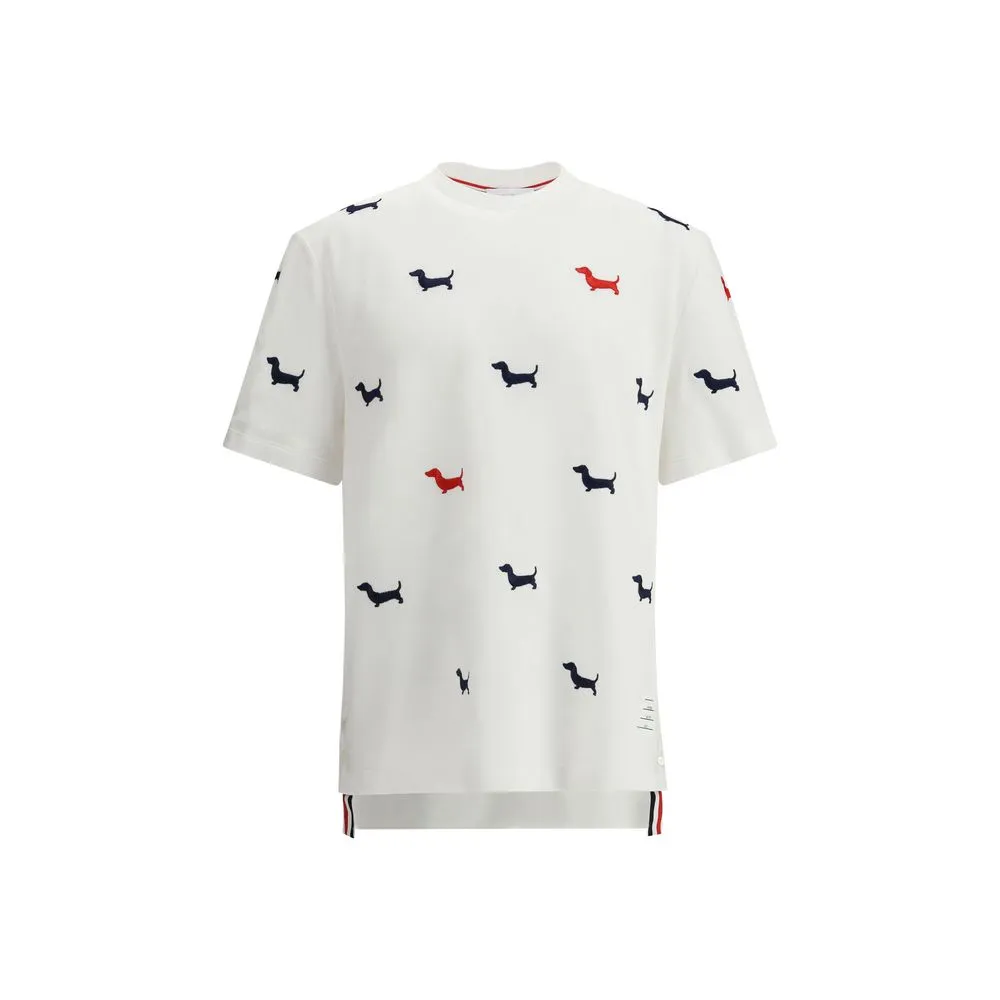 Thom Browne Men's T-Shirt with dachshunds