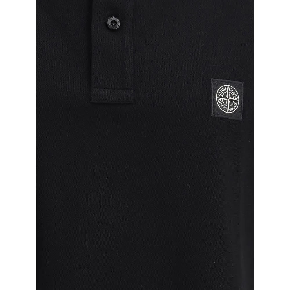 Stone Island Men's Logoed Polo Shirt