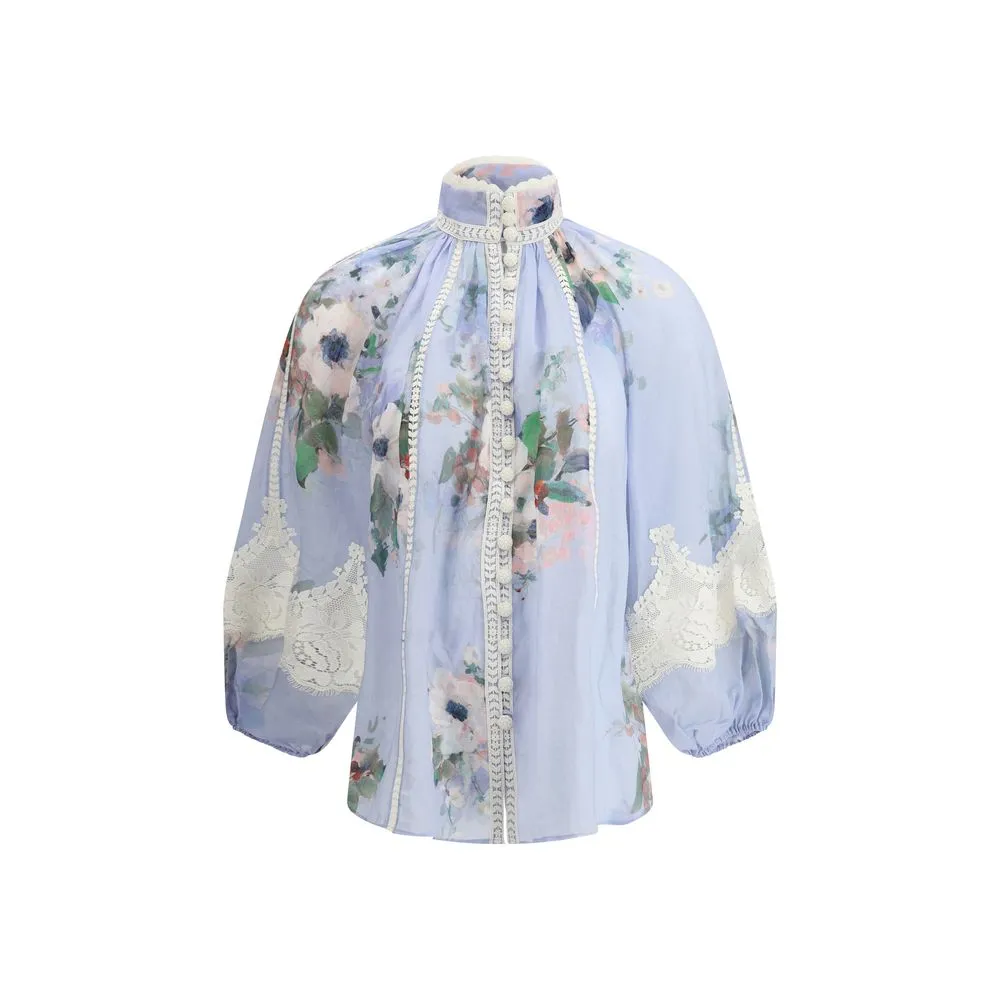 Zimmermann Women's Everley Lace Blouse