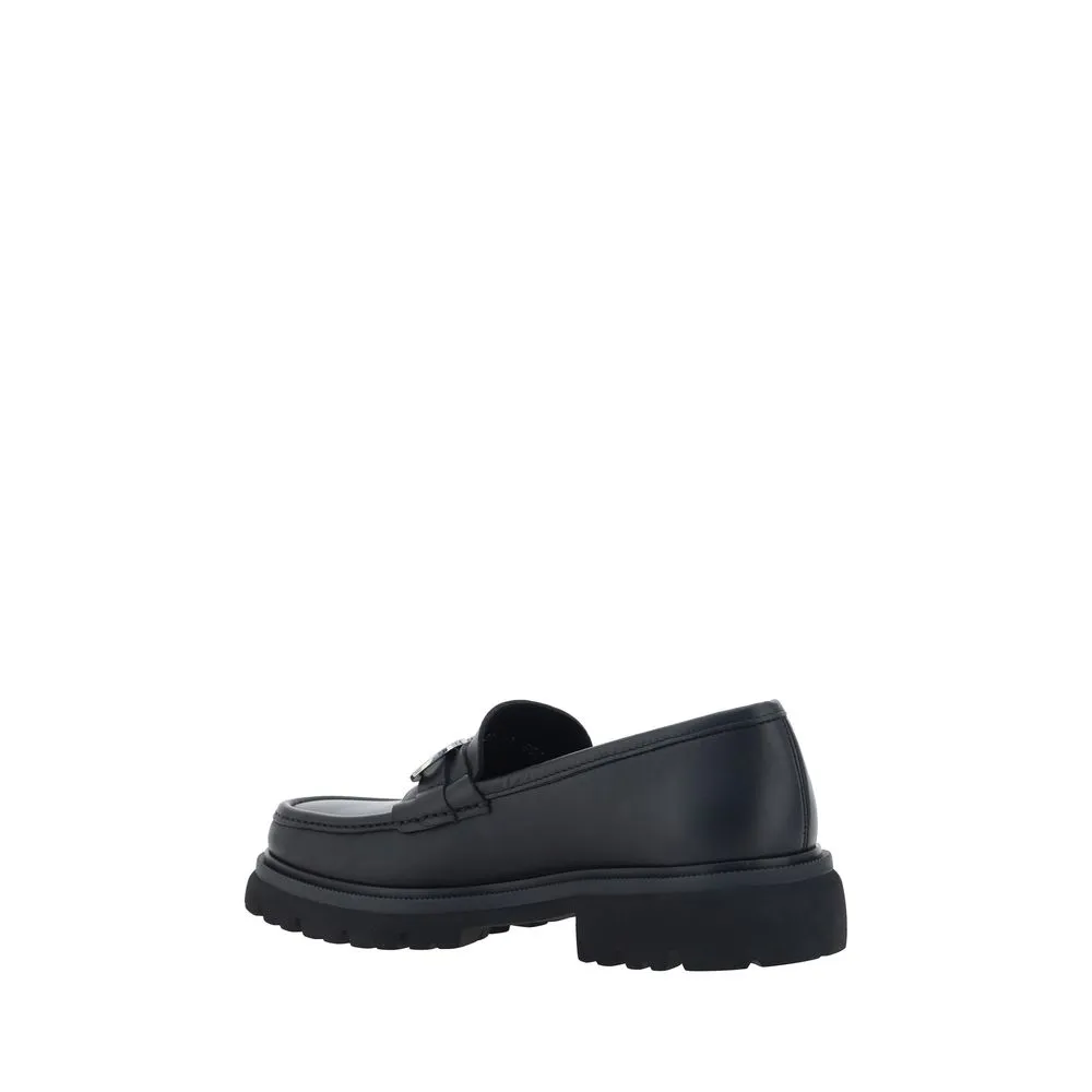 Ferragamo Men's Ornament Loafers