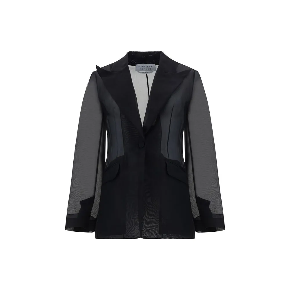 Gabriela Hearst Women's Leiva Blazer Jacket