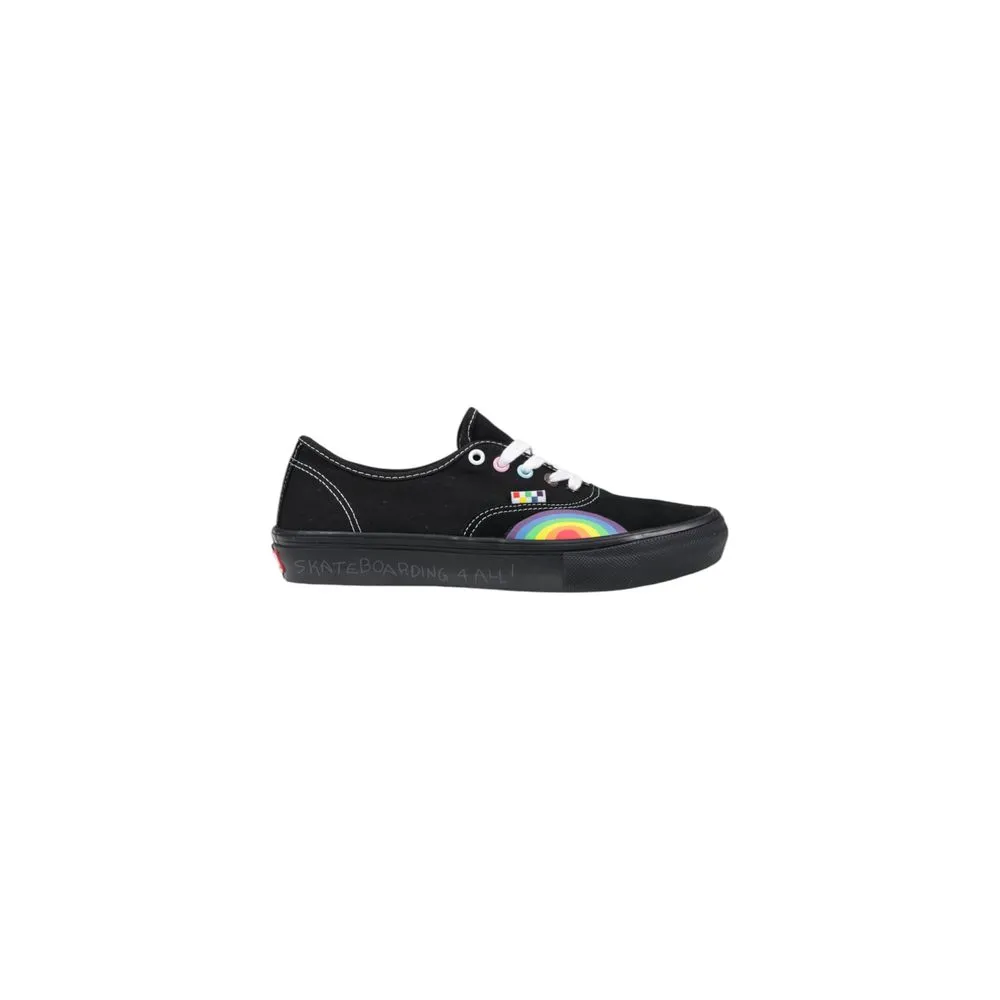 Vans Women's Black Suede Leather Sneaker