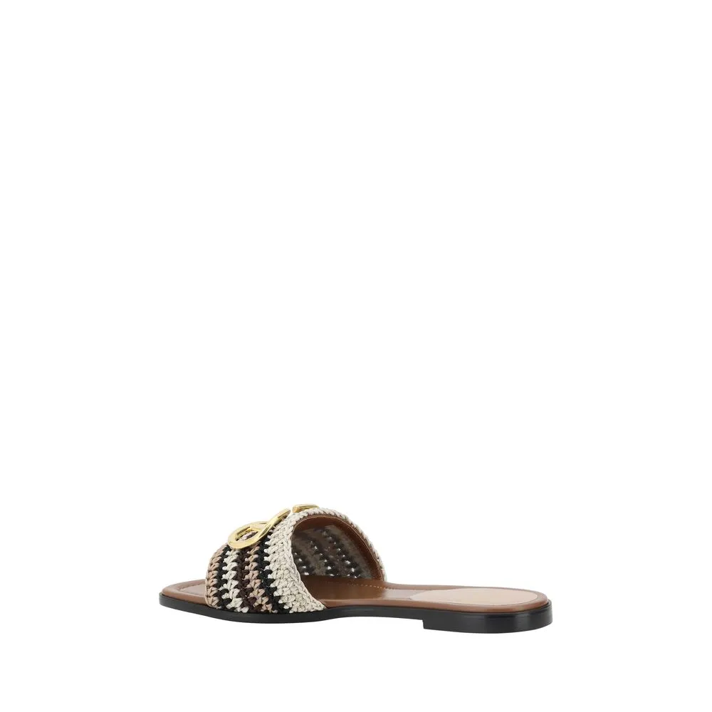 Valentino Garavani Women's Crochet Sandals