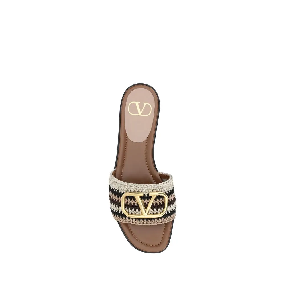 Valentino Garavani Women's Crochet Sandals