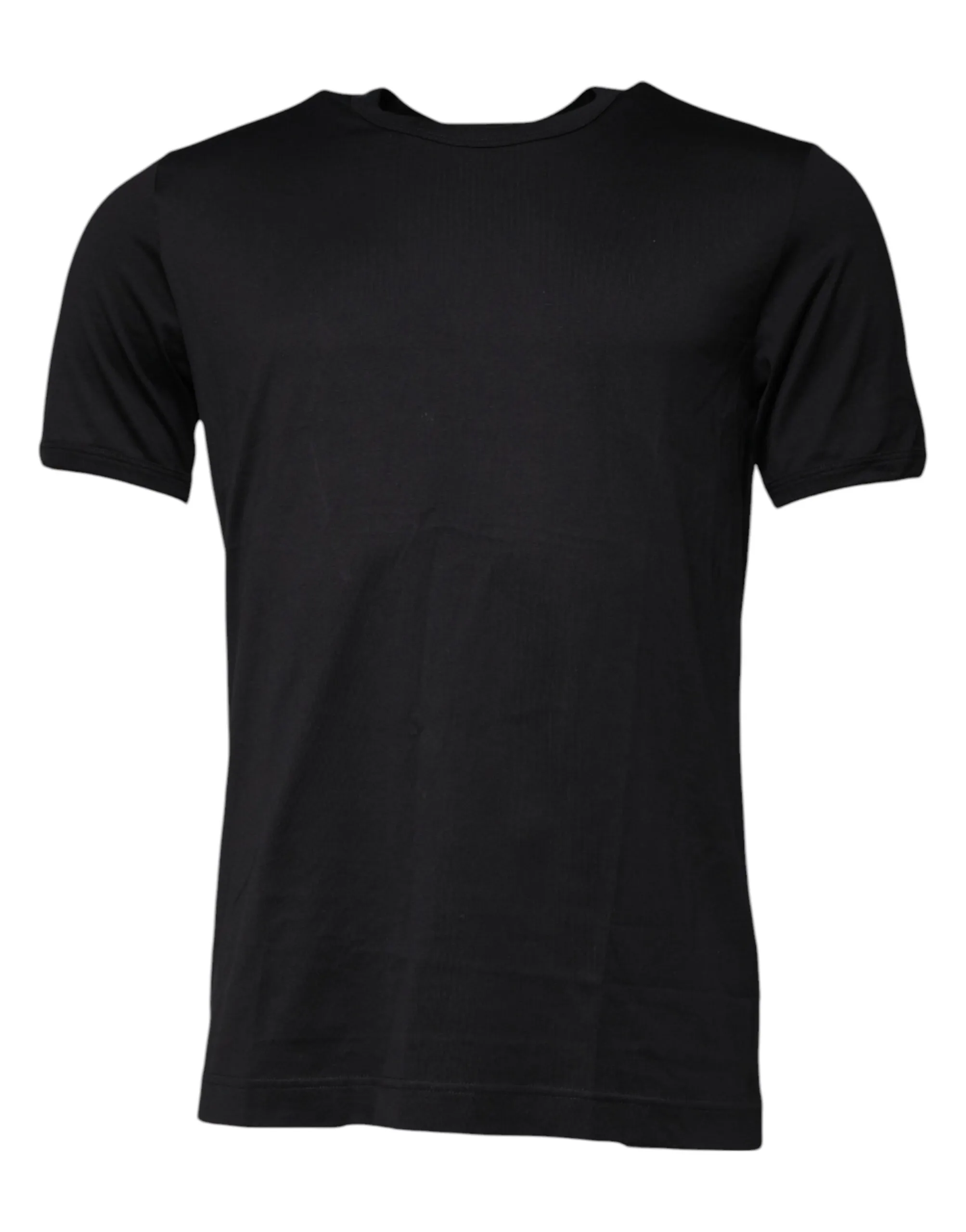 Dolce & Gabbana Men's Blue Crown Crew Neck Short Sleeves T-shirt