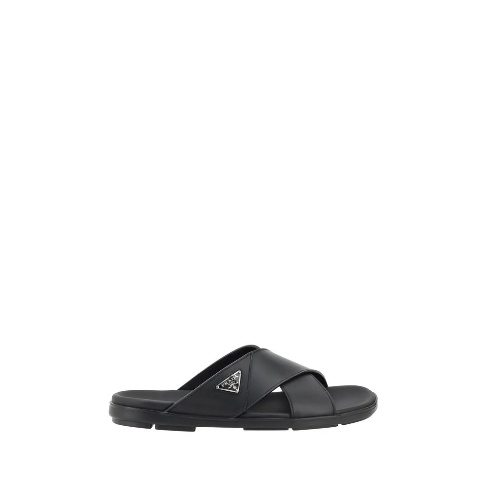 Prada Men's Woven Sandals
