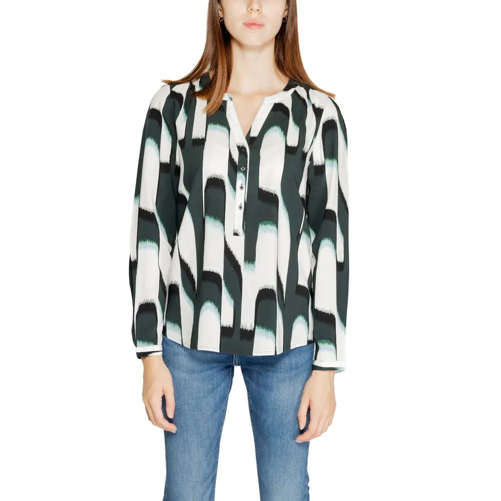 Street One Women's Green Polyester Shirt