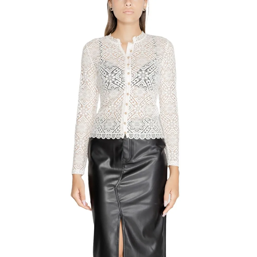 Morgan De Toi Women's Cream Polyamide Shirt