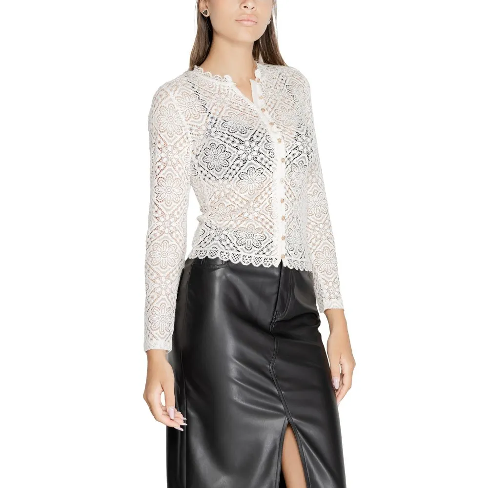 Morgan De Toi Women's Cream Polyamide Shirt