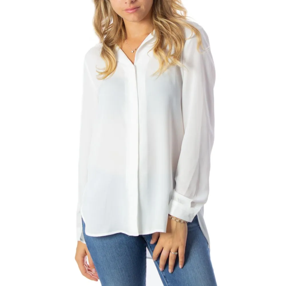 Vila Clothes Women's Cream Polyester Shirt