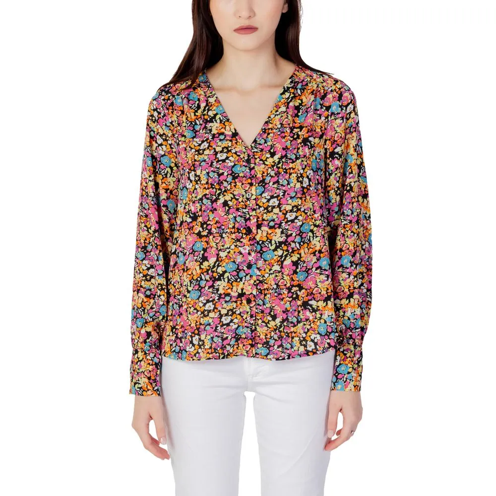 Only Women's Multicolor Recycled Polyester Shirt