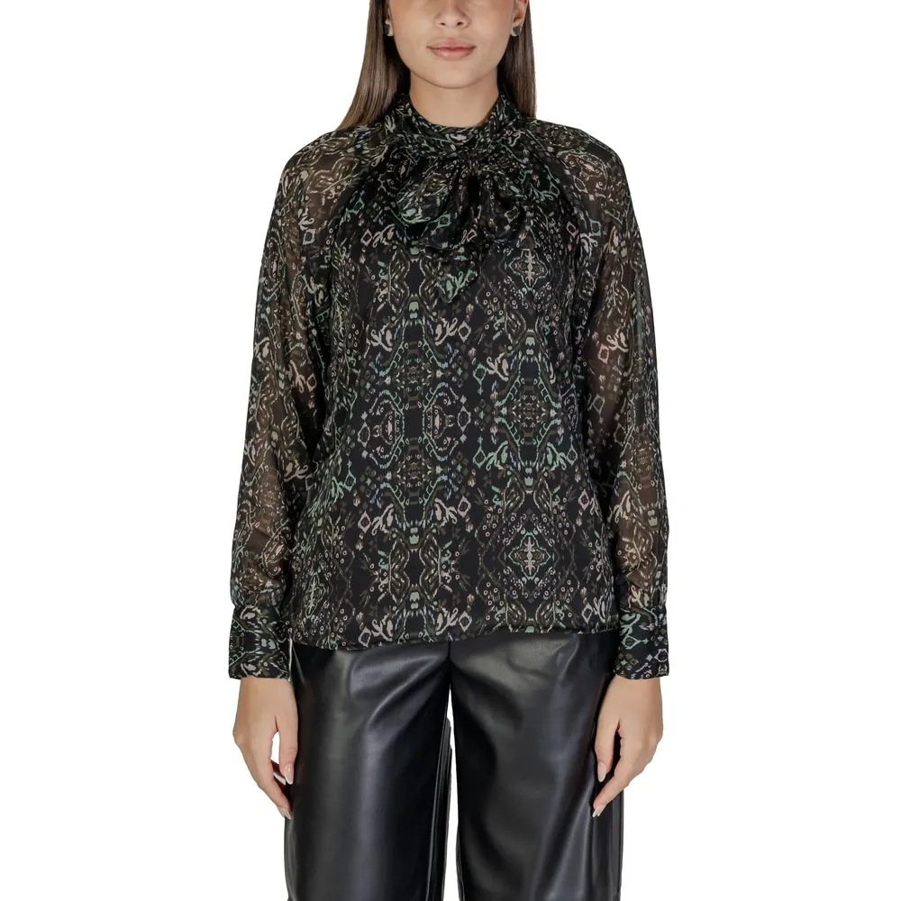 Only Women's Black Recycled Polyester Shirt