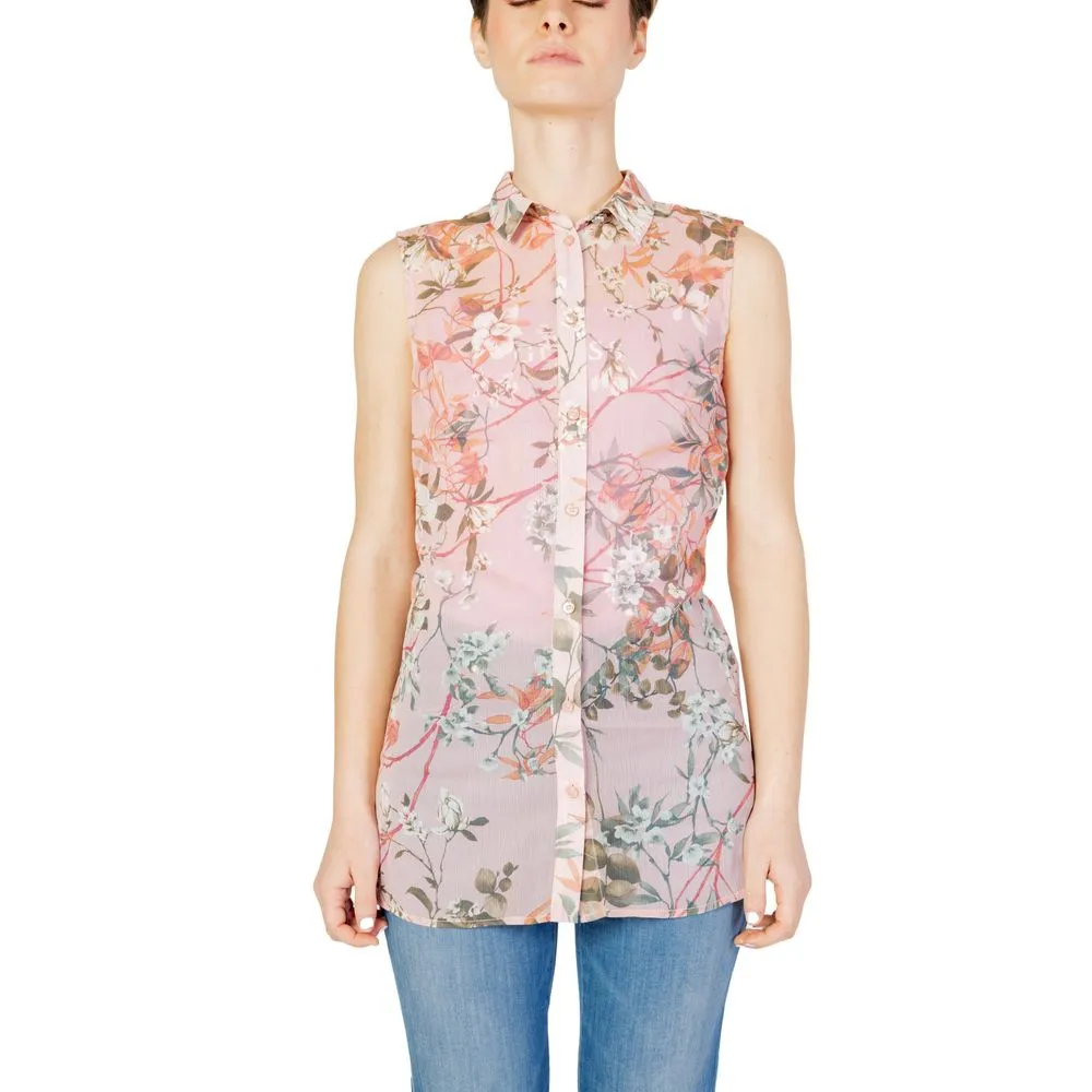 Guess Women's Multicolor Polyester Shirt