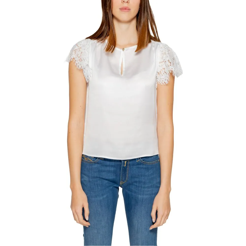 Guess Women's White Polyester Shirt