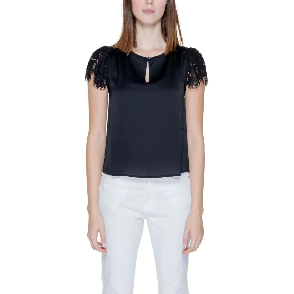 Guess Women's Black Polyester Shirt